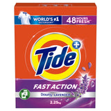 GETIT.QA- Qatar’s Best Online Shopping Website offers TIDE FAST ACTION DOWNY LAVENDER WASHING POWDER TOP LOAD 2.25 KG
 at the lowest price in Qatar. Free Shipping & COD Available!