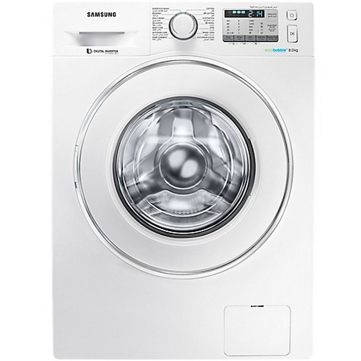 GETIT.QA- Qatar’s Best Online Shopping Website offers SAMSUNG FRONT LOAD WASHING MACHINE WW80J5413IW 8KG at the lowest price in Qatar. Free Shipping & COD Available!