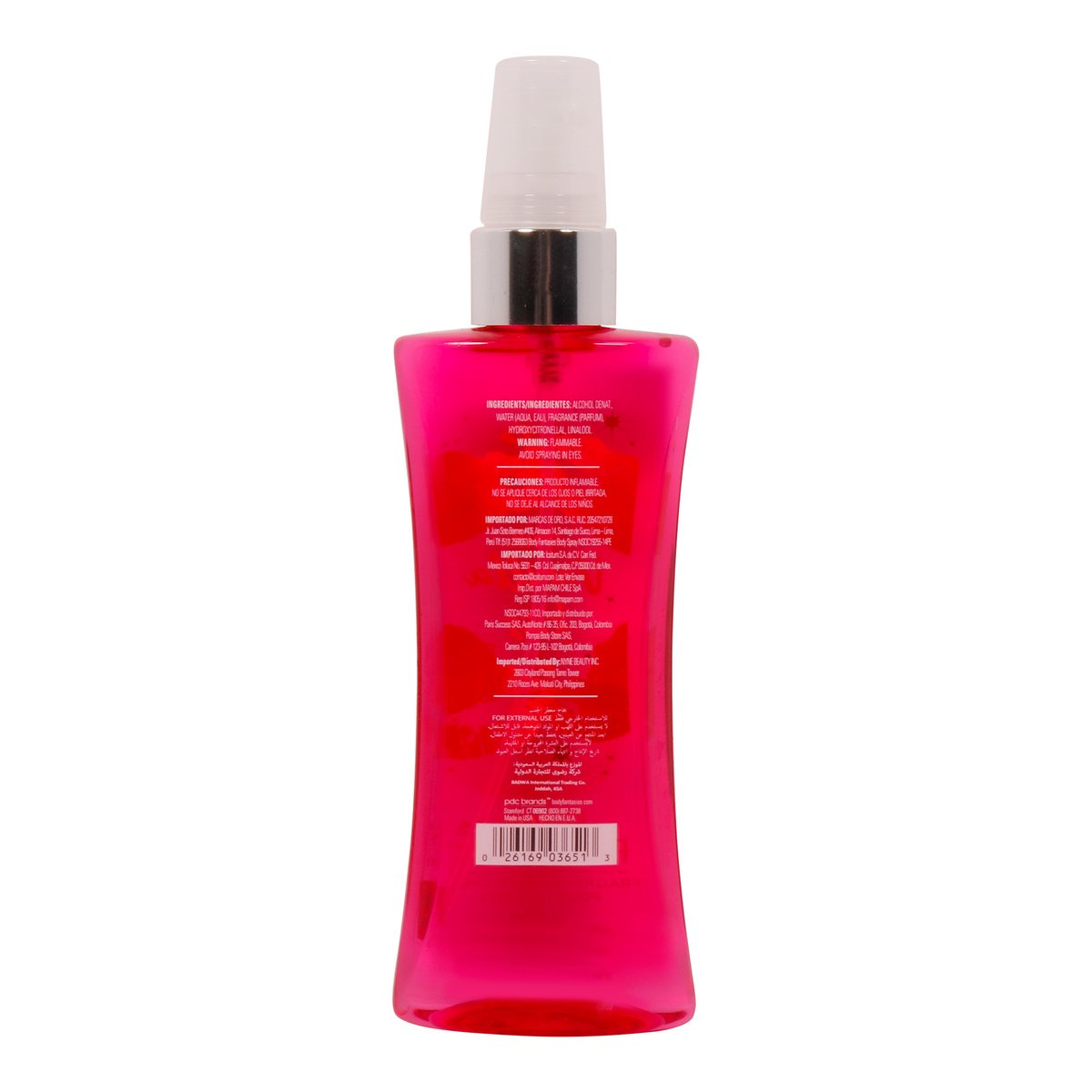 GETIT.QA- Qatar’s Best Online Shopping Website offers BODY FANTASIES PINK VANILLA KISS FANTASY BODY SPRAY 236 ML at the lowest price in Qatar. Free Shipping & COD Available!