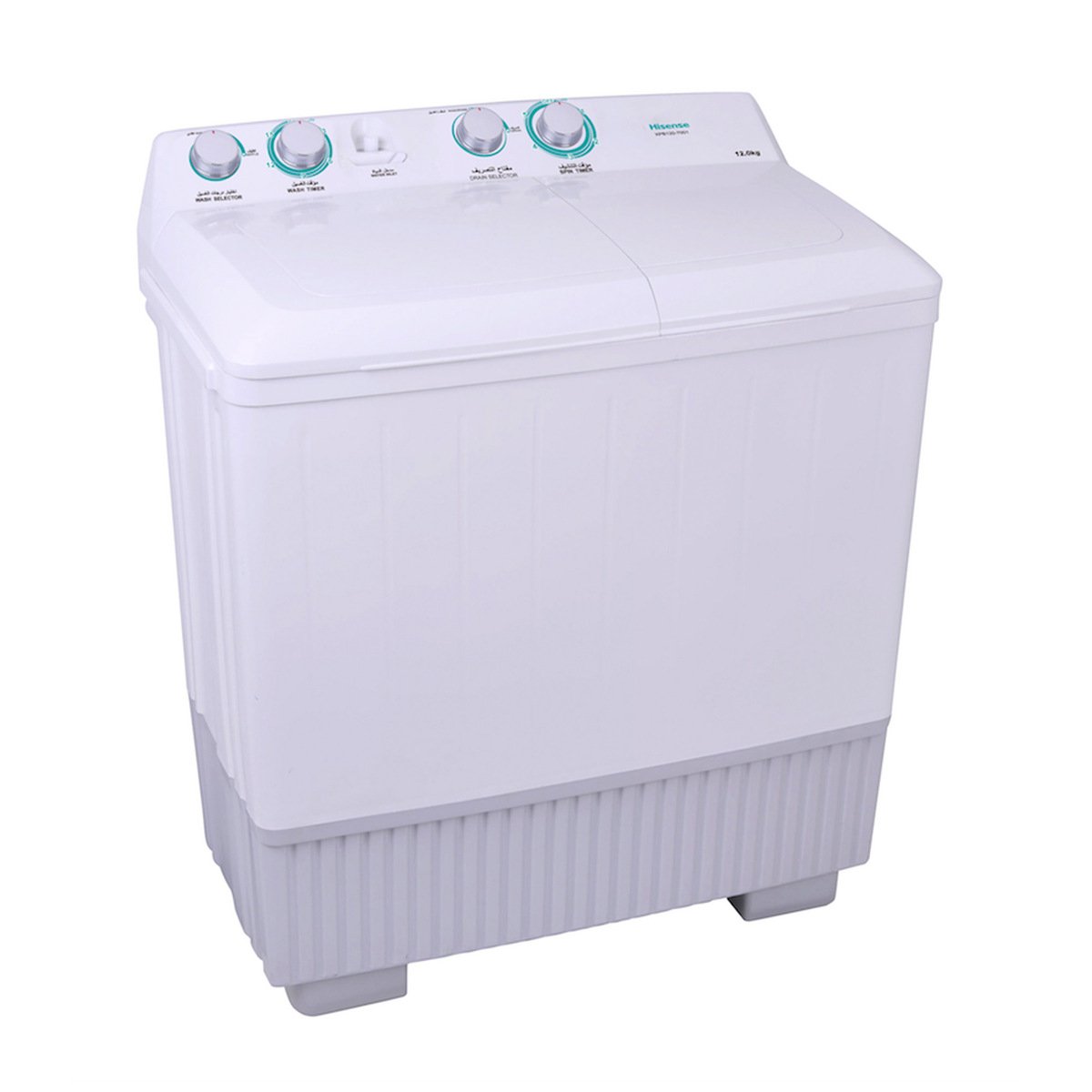 GETIT.QA- Qatar’s Best Online Shopping Website offers HISENSE SEMI AUTOMATIC WASHING MACHINE XPB120-7001 12KG at the lowest price in Qatar. Free Shipping & COD Available!