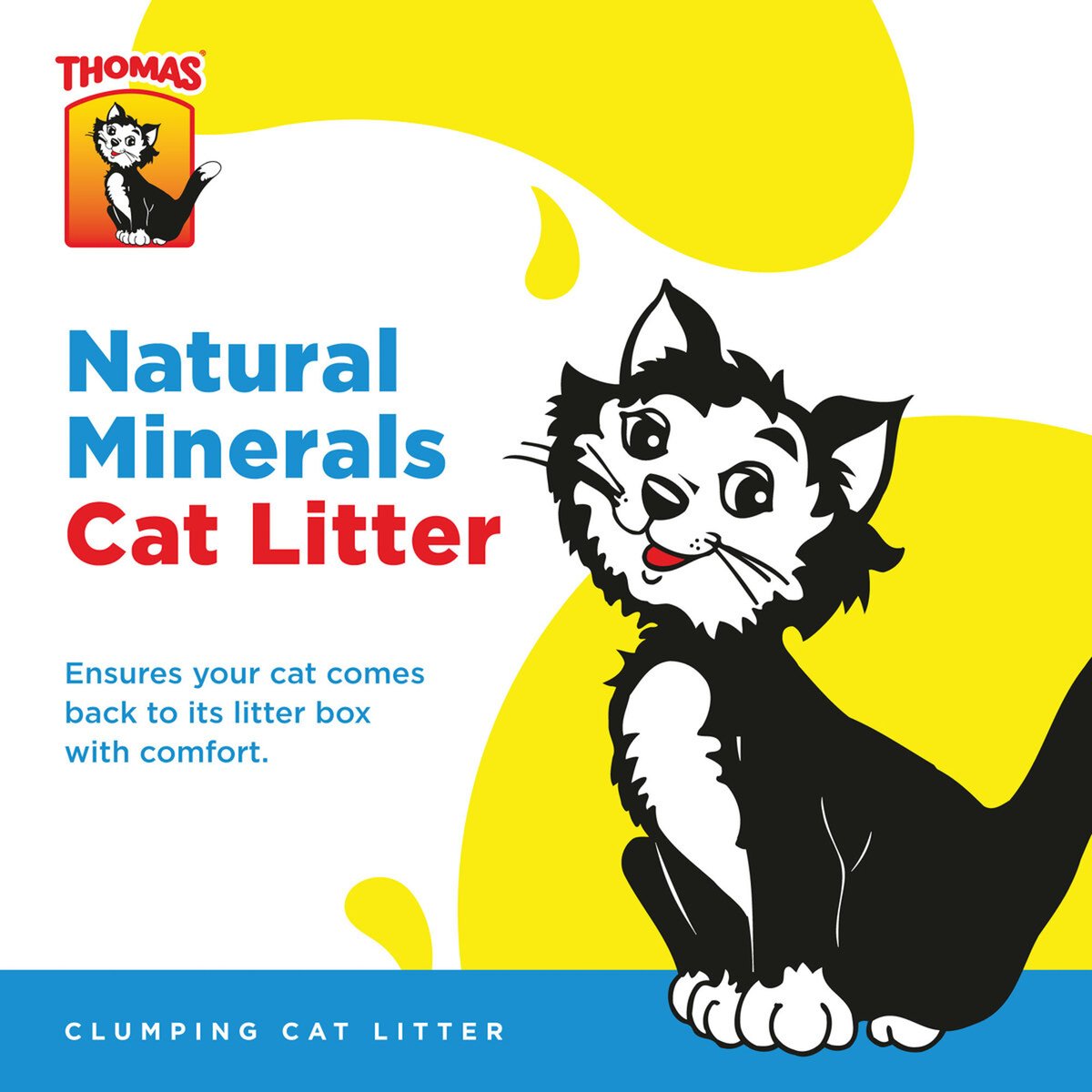 GETIT.QA- Qatar’s Best Online Shopping Website offers THOMAS CLUMPING CAT LITTER 5 KG at the lowest price in Qatar. Free Shipping & COD Available!