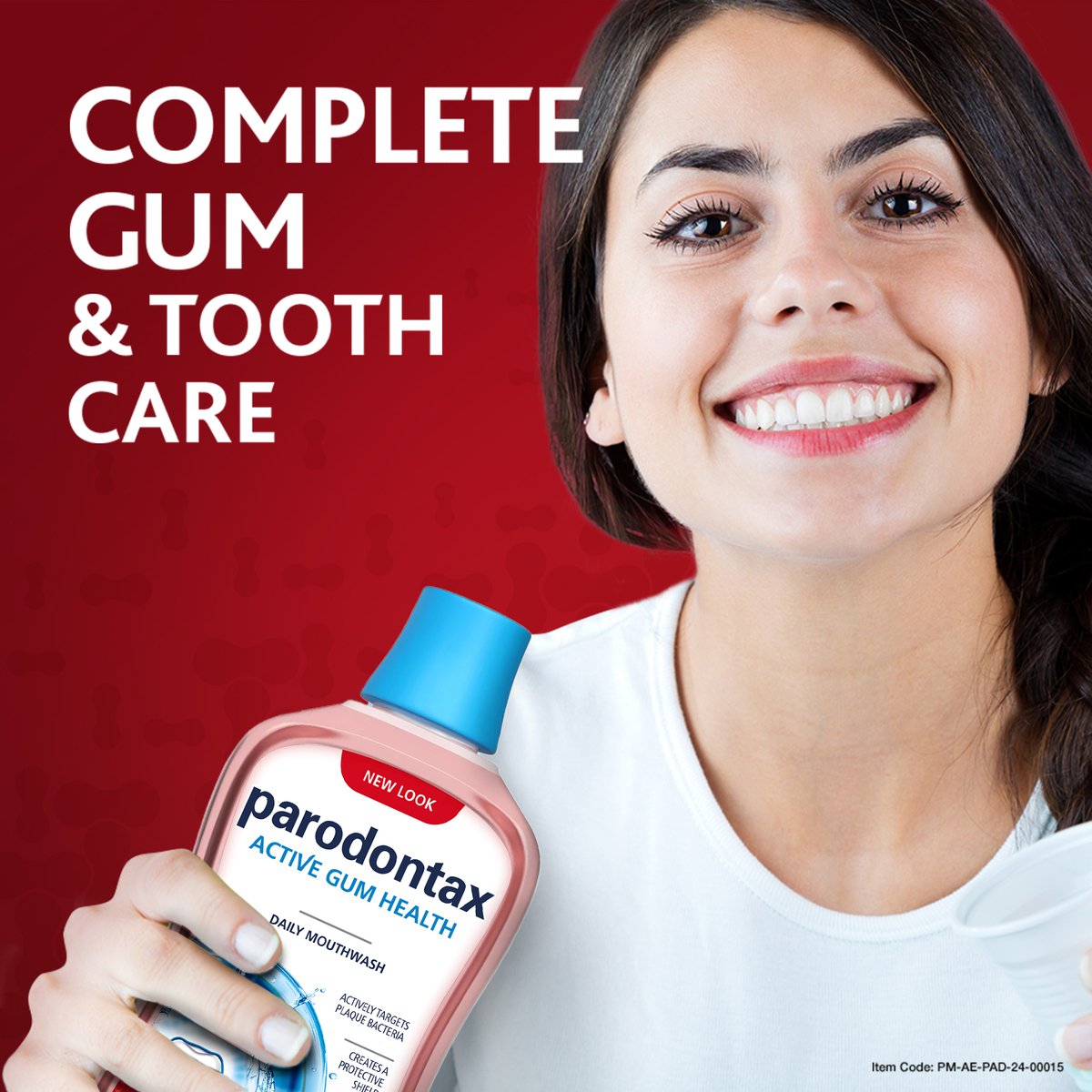 GETIT.QA- Qatar’s Best Online Shopping Website offers PARODONTAX ACTIVE GUM HEALTH EXTRA FRESH DAILY MOUTHWASH 300 ML at the lowest price in Qatar. Free Shipping & COD Available!