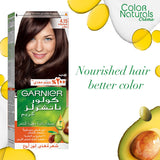 GETIT.QA- Qatar’s Best Online Shopping Website offers GARNIER COLOR NATURALS CRèME NOURISHING PERMANENT HAIR COLOR 4.15 BROWNIE CHOCOLATE 1 PKT at the lowest price in Qatar. Free Shipping & COD Available!