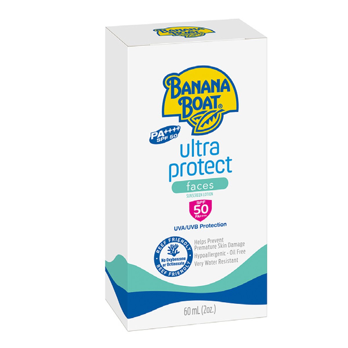 GETIT.QA- Qatar’s Best Online Shopping Website offers BANANA BOAT ULTRA PROTECT FACES SUNSCREEN LOTION SPF 50 60 ML at the lowest price in Qatar. Free Shipping & COD Available!