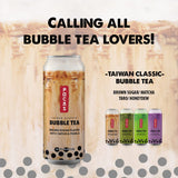 GETIT.QA- Qatar’s Best Online Shopping Website offers POCAS TAIWAN CLASSIC BUBBLE TEA BROWN SUGAR FLAVOR WITH TAPIOCA PEARLS 490 ML
 at the lowest price in Qatar. Free Shipping & COD Available!