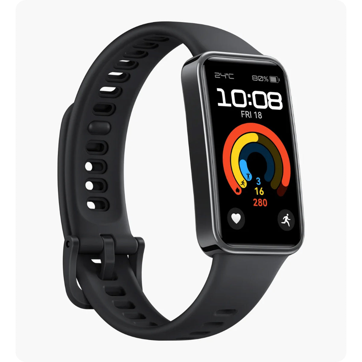 GETIT.QA- Qatar’s Best Online Shopping Website offers HUAWEI BAND 9 SMARTWATCH, 1.47" AMOLED TOUCHSCREEN, BLACK at the lowest price in Qatar. Free Shipping & COD Available!