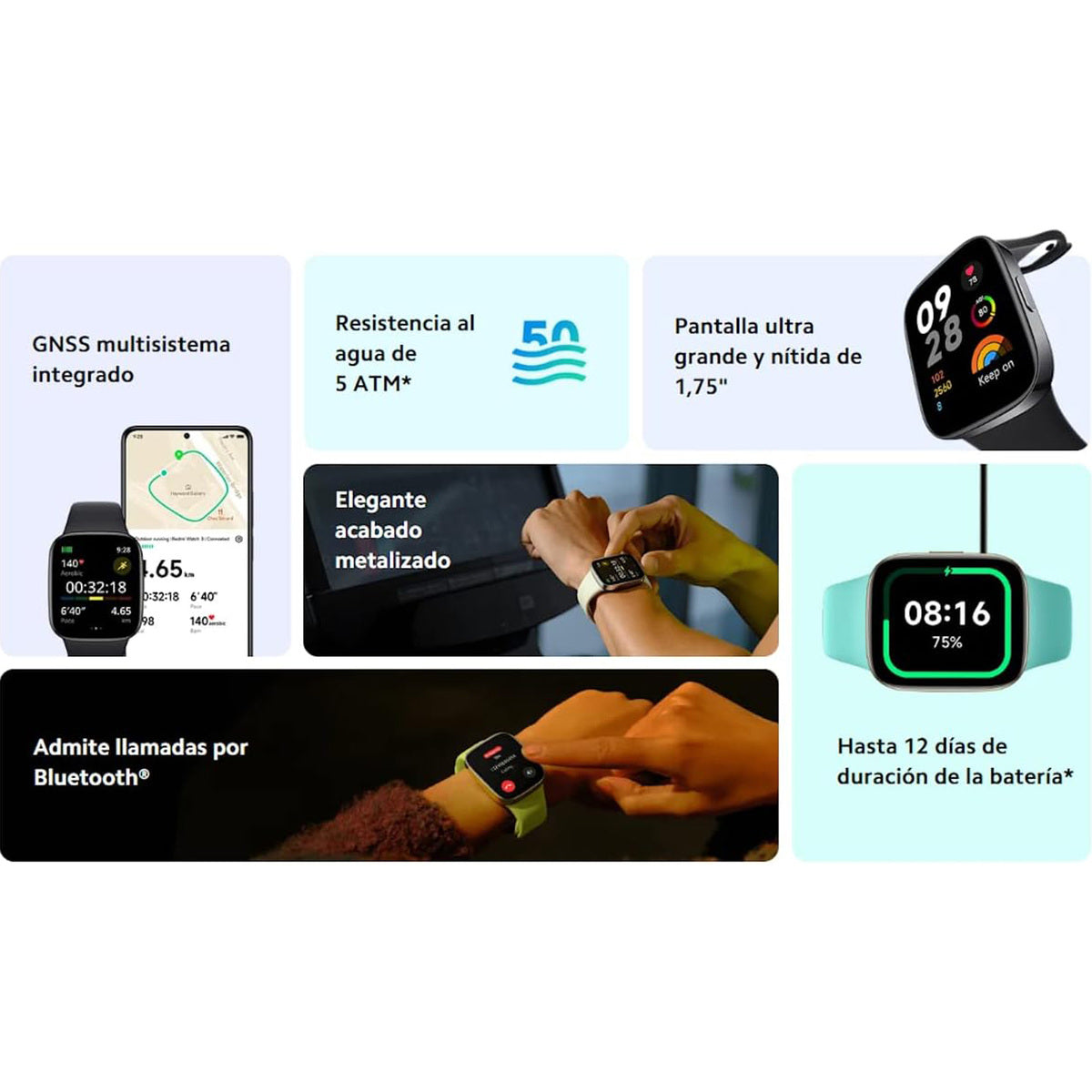 GETIT.QA- Qatar’s Best Online Shopping Website offers REDMI WATCH 3 ACTIVE, 1.83 INCHES, 135~200MM STRAP SIZE, BLACK, BHR7266GL at the lowest price in Qatar. Free Shipping & COD Available!