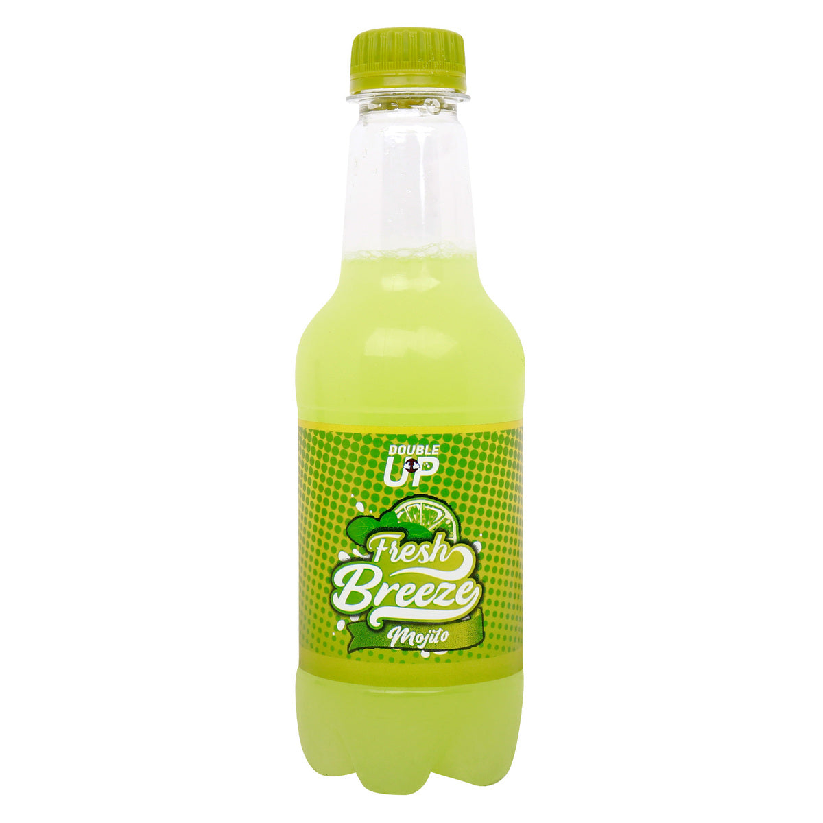 GETIT.QA- Qatar’s Best Online Shopping Website offers DOUBLE UP FRESH BREEZE WITH MOJITO LEMON AND MINT FLAVORED CARBONATED DRINK 350 ML at the lowest price in Qatar. Free Shipping & COD Available!