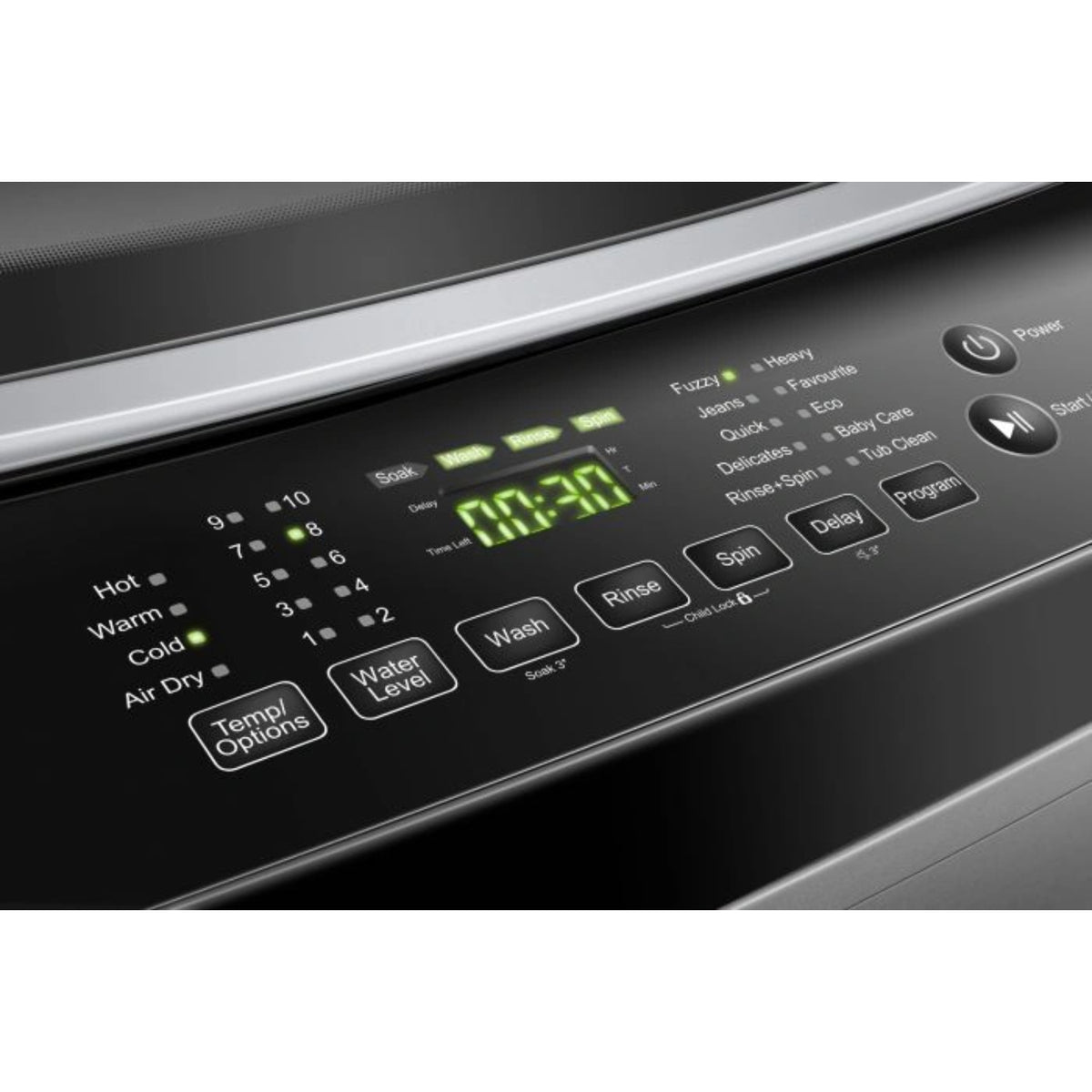 GETIT.QA- Qatar’s Best Online Shopping Website offers HISENSE TOP LOAD FULLY AUTOMATIC WASHING MACHINE, 11 KG, 1200 RPM, TITANIUM GREY, WTJA1112T at the lowest price in Qatar. Free Shipping & COD Available!