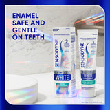 GETIT.QA- Qatar’s Best Online Shopping Website offers SENSODYNE CLINICAL WHITE ENAMEL STRENGTHENING TOOTHPASTE 75 ML at the lowest price in Qatar. Free Shipping & COD Available!