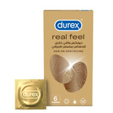 GETIT.QA- Qatar’s Best Online Shopping Website offers DUREX REAL FEEL CONDOM 6 PCS at the lowest price in Qatar. Free Shipping & COD Available!