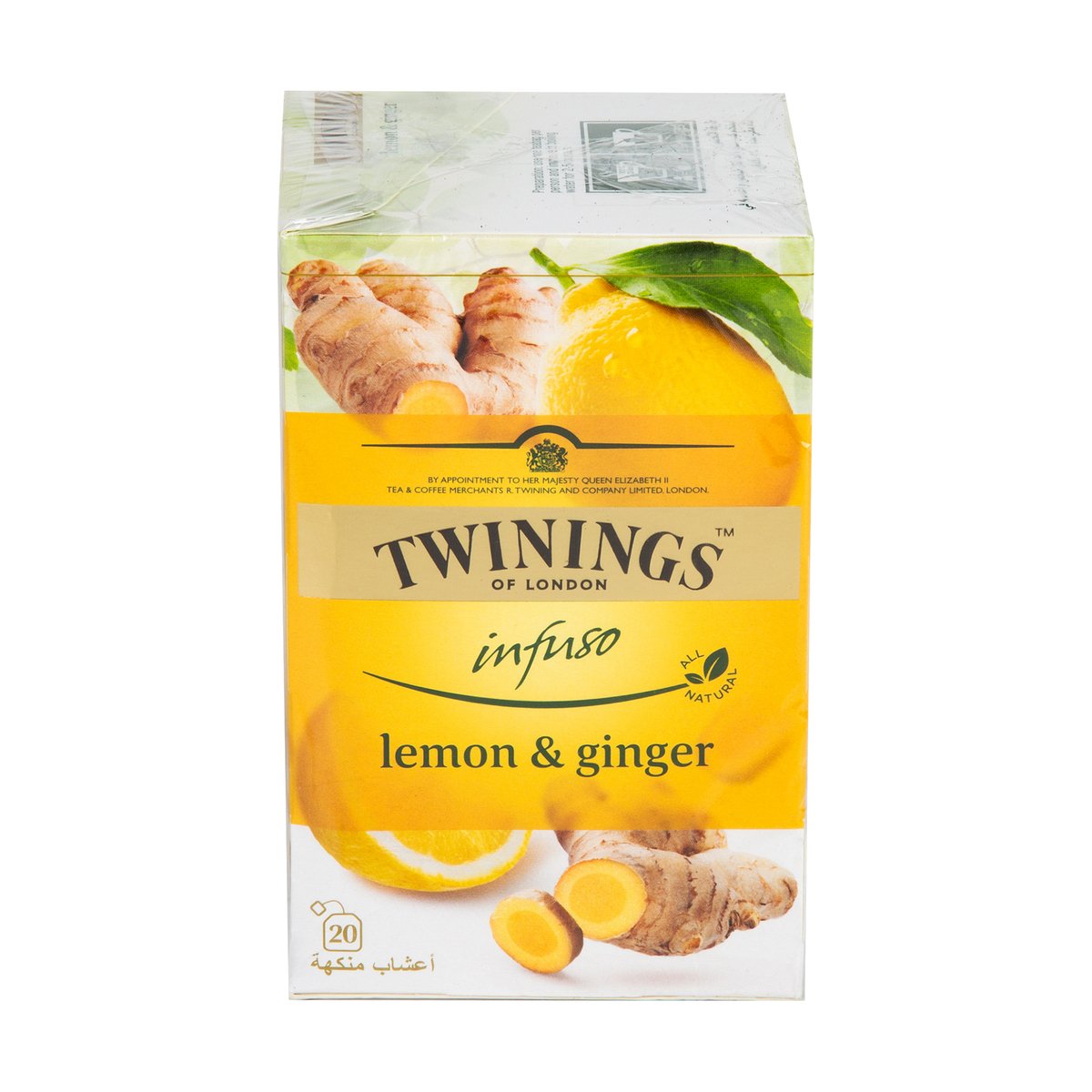 GETIT.QA- Qatar’s Best Online Shopping Website offers TWININGS INFUSO LEMON & GINGER 20 TEABAGS at the lowest price in Qatar. Free Shipping & COD Available!