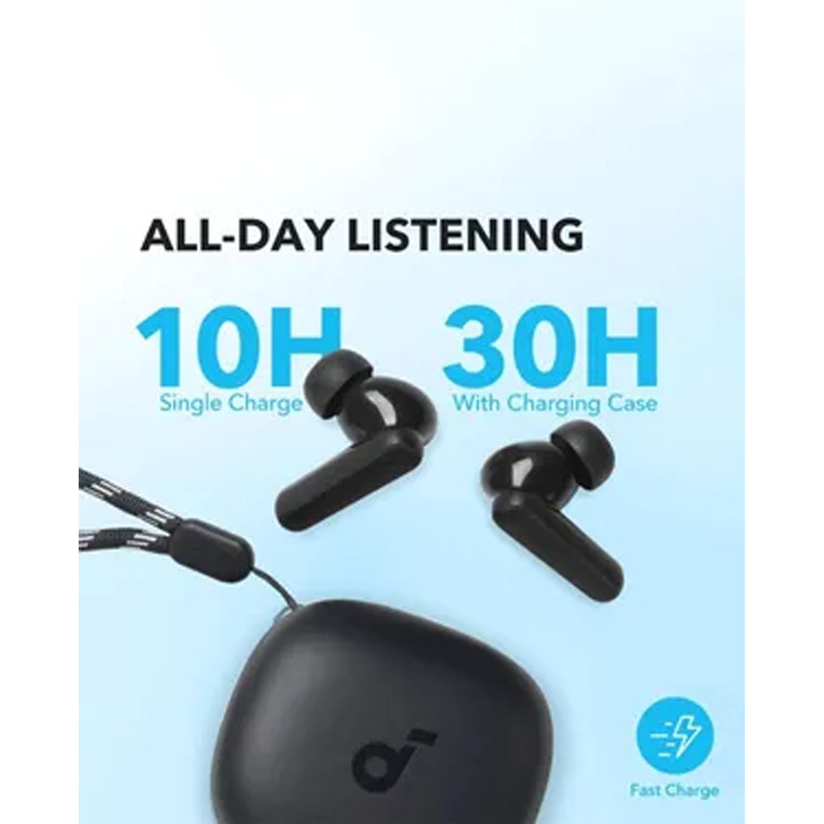 GETIT.QA- Qatar’s Best Online Shopping Website offers ANKER SOUNDCORE EARBUDS, BLACK, P25I A3949D11 at the lowest price in Qatar. Free Shipping & COD Available!