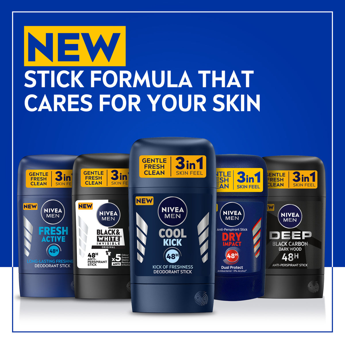 GETIT.QA- Qatar’s Best Online Shopping Website offers NIVEA MEN DEODORANT STICK COOL KICK 50 ML at the lowest price in Qatar. Free Shipping & COD Available!