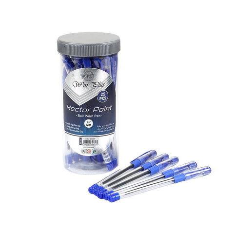 GETIT.QA- Qatar’s Best Online Shopping Website offers WIN PLUS PEN BLUE HECTOR POINT 0.7MM 25S at the lowest price in Qatar. Free Shipping & COD Available!