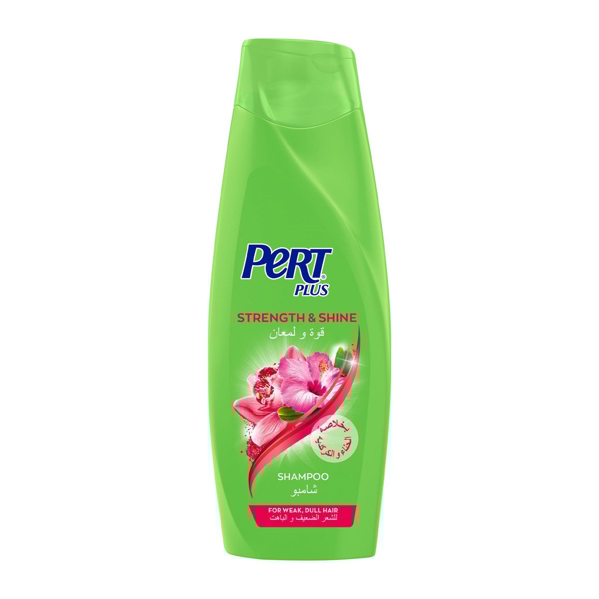 GETIT.QA- Qatar’s Best Online Shopping Website offers PERT PLUS STRENGTH & SHINE SHAMPOO WITH HENNA AND HIBISCUS EXTRACT 400 ML at the lowest price in Qatar. Free Shipping & COD Available!