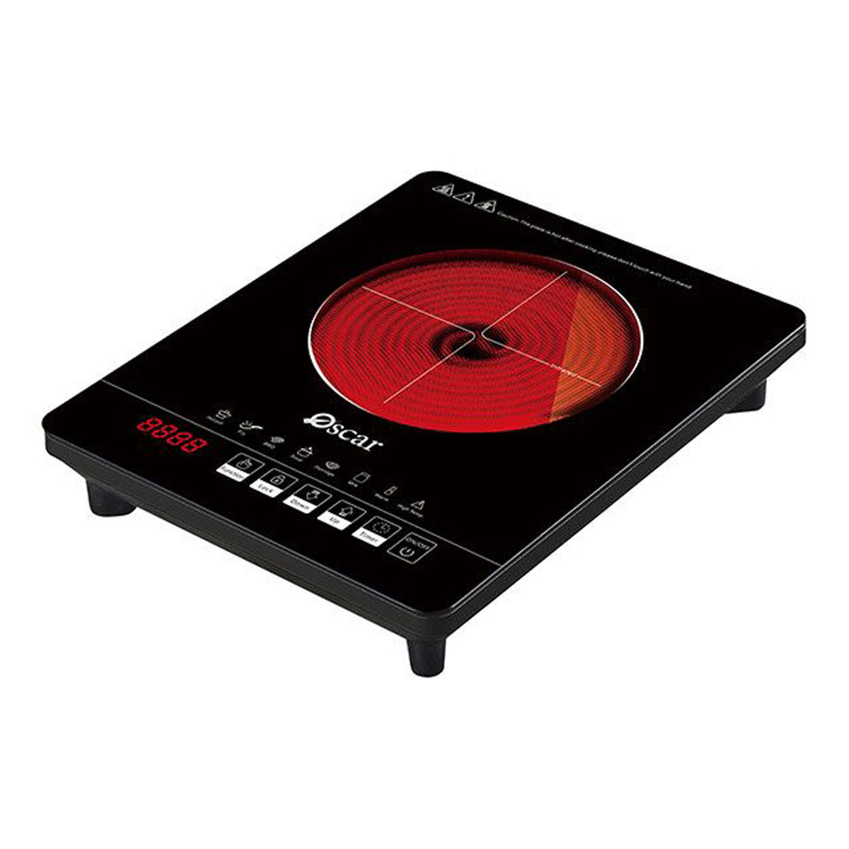 GETIT.QA- Qatar’s Best Online Shopping Website offers OSCAR SINGLE BURNER INFRARED COOKER, 2000 W, OIRC2121TC at the lowest price in Qatar. Free Shipping & COD Available!