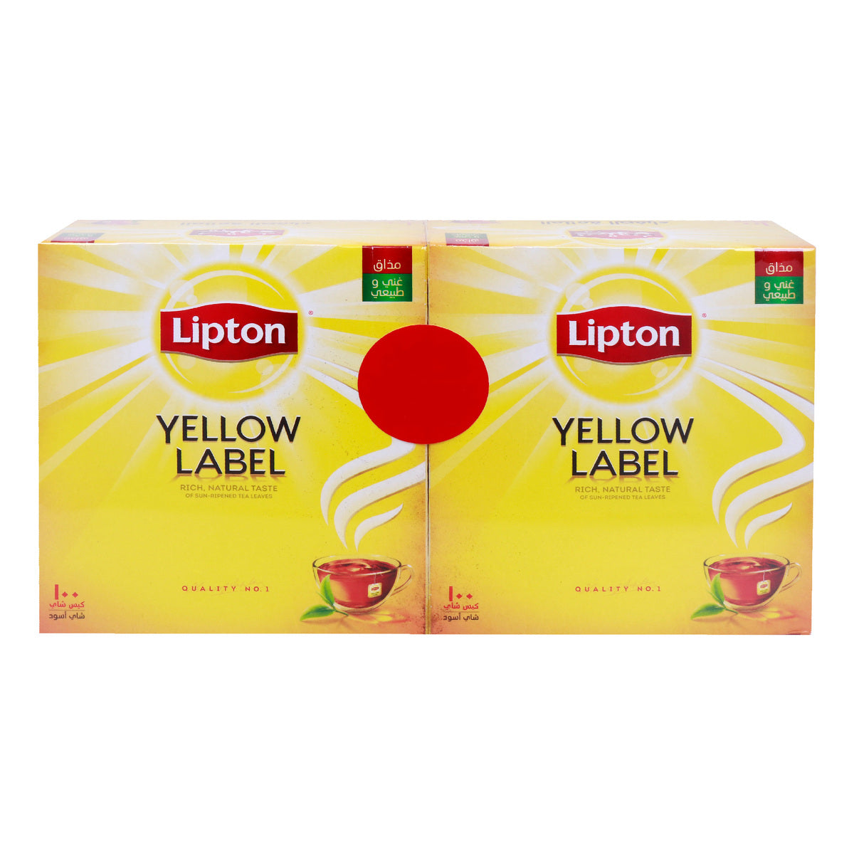 GETIT.QA- Qatar’s Best Online Shopping Website offers LIPTON YELLOW LABEL TEA 2 X 200 G at the lowest price in Qatar. Free Shipping & COD Available!