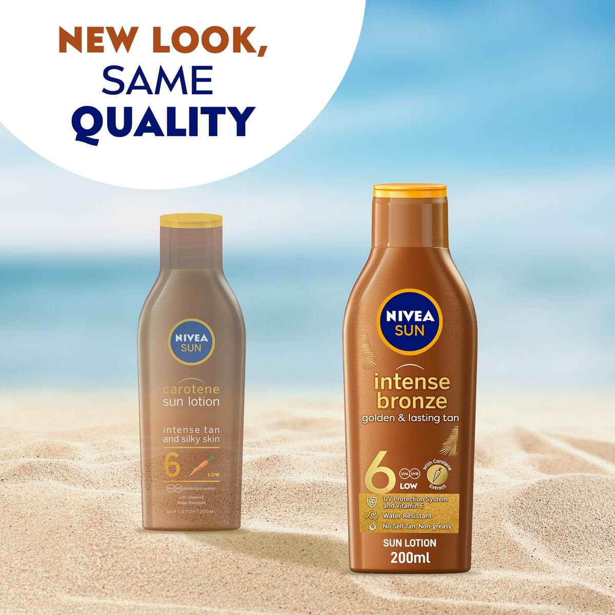 GETIT.QA- Qatar’s Best Online Shopping Website offers NIVEA INTENSE BRONZE TANNING SUN LOTION SPF6 200 ML at the lowest price in Qatar. Free Shipping & COD Available!