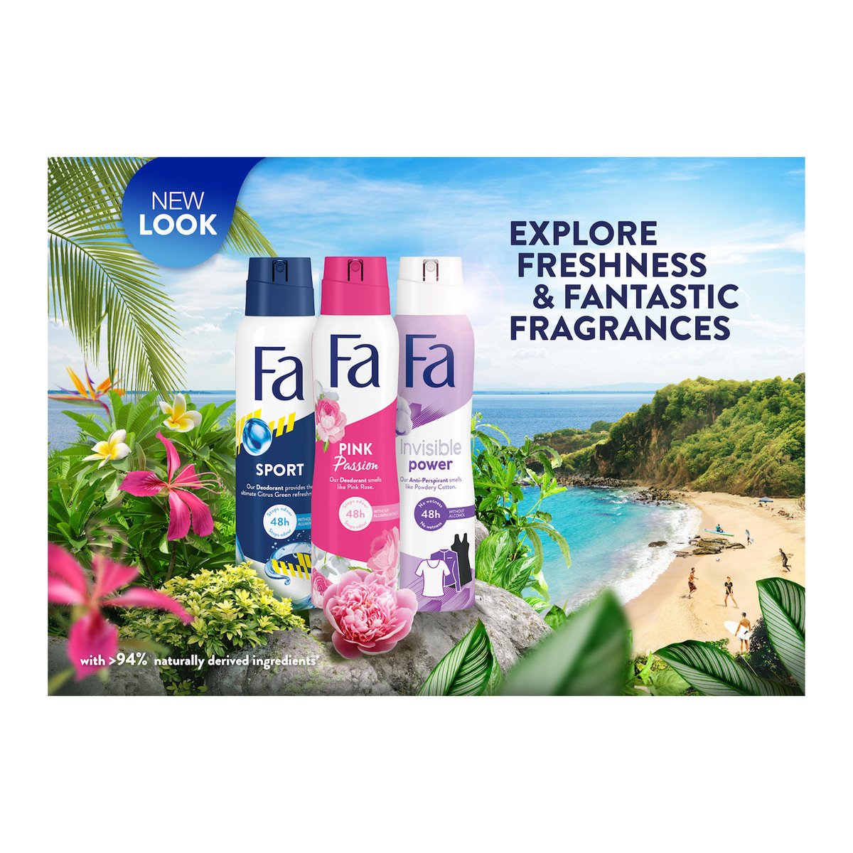 GETIT.QA- Qatar’s Best Online Shopping Website offers FA SPORT DEODORANT SPRAY 200 ML at the lowest price in Qatar. Free Shipping & COD Available!