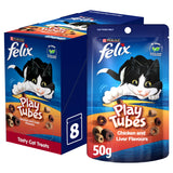 GETIT.QA- Qatar’s Best Online Shopping Website offers PURINA FELIX PLAY TUBES CHICKEN AND LIVER FLAVOUR CAT TREATS 50 G
 at the lowest price in Qatar. Free Shipping & COD Available!