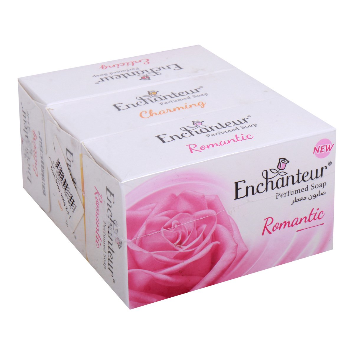 "GETIT.QA- Qatar’s Best Online Shopping Website offers ENCHANTEUR SOAP ASSORTED 125 G 2+1
 at the lowest price in Qatar. Free Shipping & COD Available!"