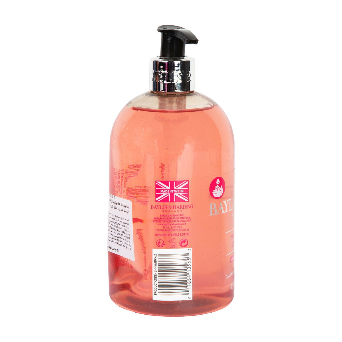 GETIT.QA- Qatar’s Best Online Shopping Website offers BAYLIS & HARDING SIGNATURE WILD RHUBARB & PINK PEPPER ANTI-BACTERIAL HAND WASH 500 ML at the lowest price in Qatar. Free Shipping & COD Available!