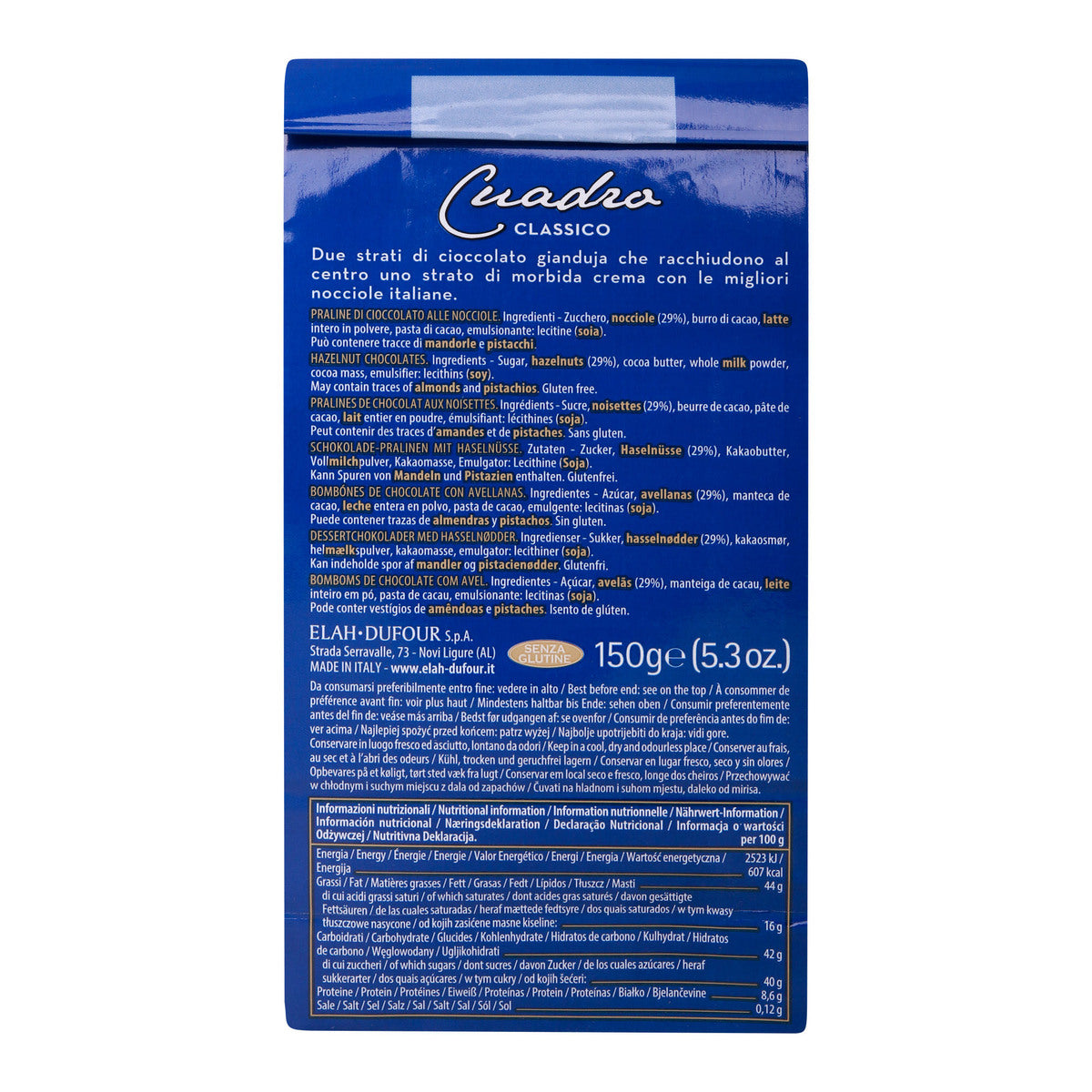 GETIT.QA- Qatar’s Best Online Shopping Website offers NOVI PRALINE CUADRO CLASCO150G at the lowest price in Qatar. Free Shipping & COD Available!