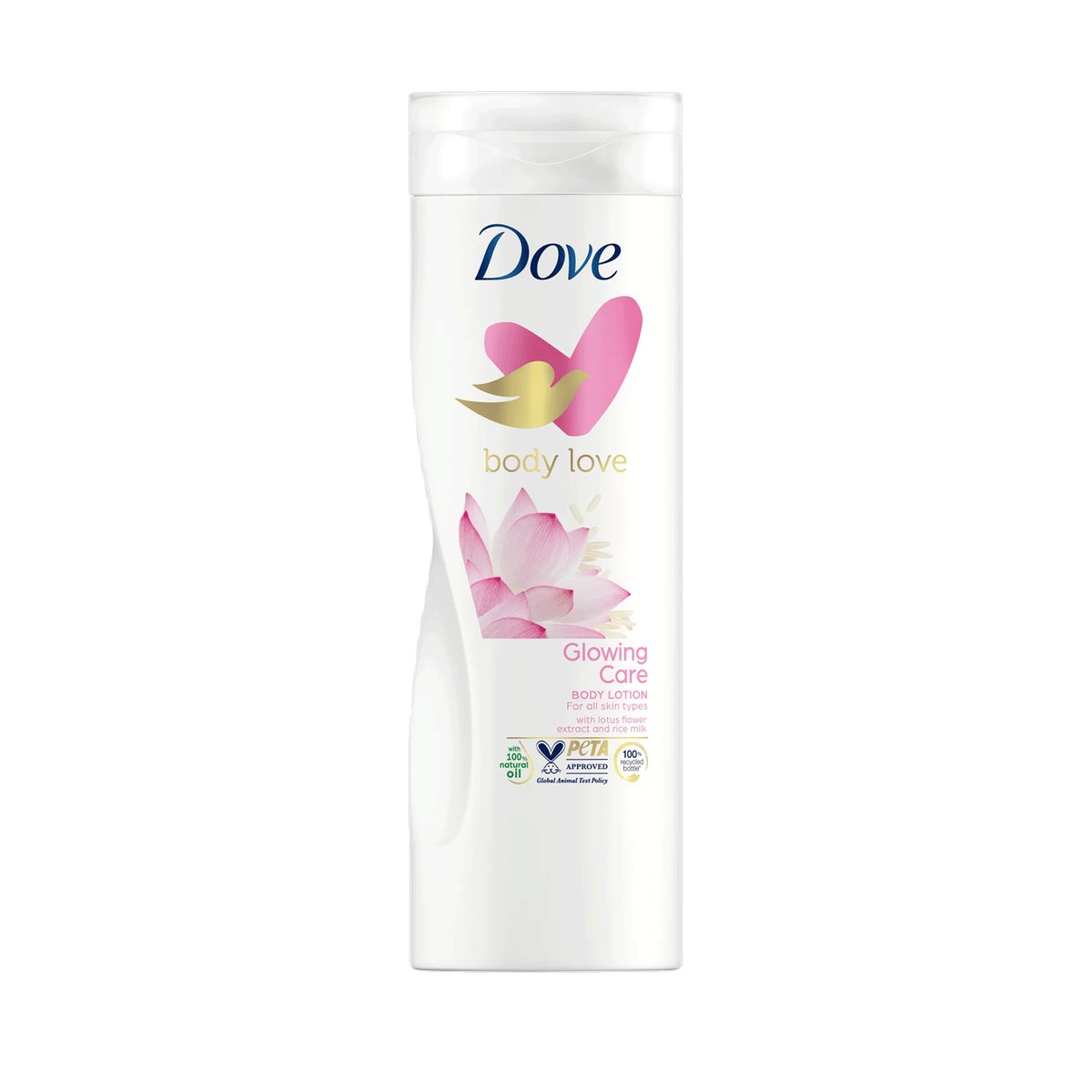 GETIT.QA- Qatar’s Best Online Shopping Website offers DOVE GLOWING CARE WITH LOTUS FLOWER BODY LOTION-- 400 ML at the lowest price in Qatar. Free Shipping & COD Available!