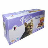 GETIT.QA- Qatar’s Best Online Shopping Website offers PLAISIR ADULT CAT FOOD TURKEY AND CHICKEN PATE 4 X 100 G
 at the lowest price in Qatar. Free Shipping & COD Available!