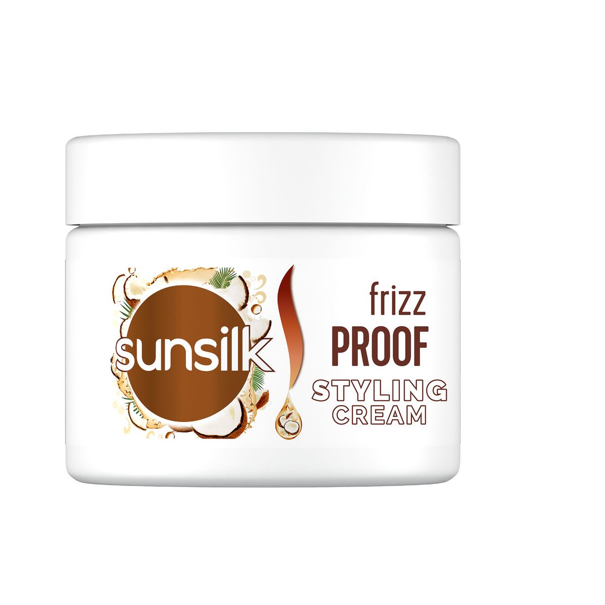 GETIT.QA- Qatar’s Best Online Shopping Website offers SUNSILK FRIZZ PROOF STYLING CREAM WITH COCONUT OIL 275 ML at the lowest price in Qatar. Free Shipping & COD Available!