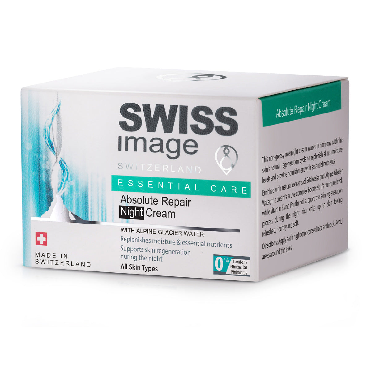 GETIT.QA- Qatar’s Best Online Shopping Website offers SWISS IMAGE ESSENTIAL CARE ABSOLUTE REPAIR NIGHT CREAM 50 ML at the lowest price in Qatar. Free Shipping & COD Available!