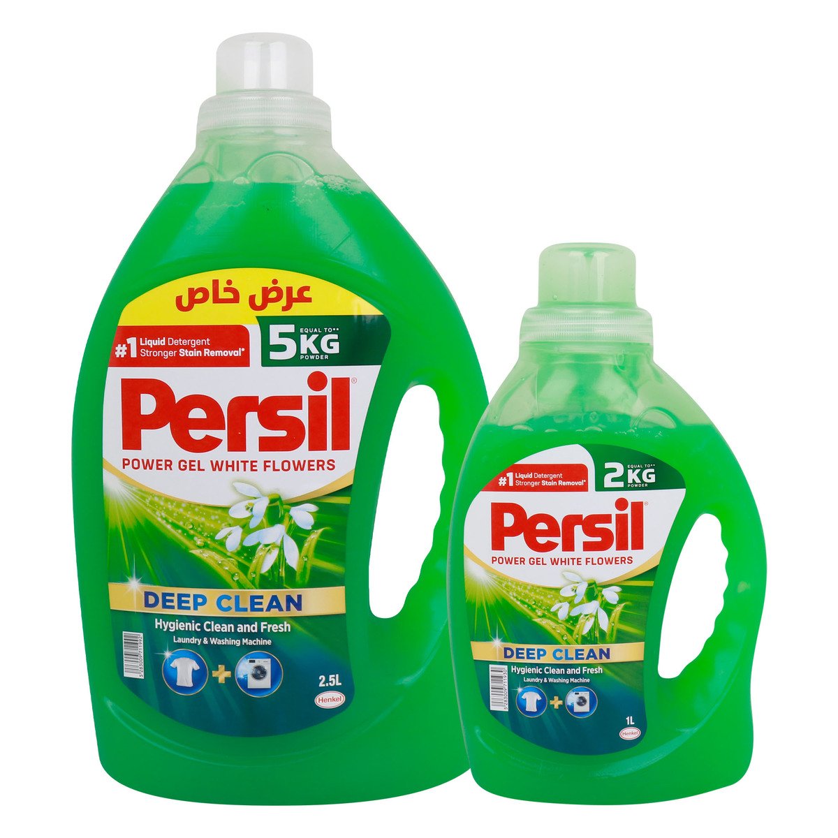 Persil White Flowers Power Gel 2.5 Litres + 1 Litre - GETIT.QA