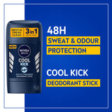 GETIT.QA- Qatar’s Best Online Shopping Website offers NIVEA MEN DEODORANT STICK COOL KICK 50 ML at the lowest price in Qatar. Free Shipping & COD Available!