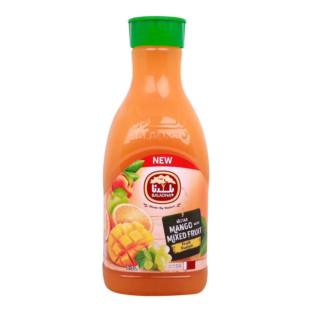 GETIT.QA- Qatar’s Best Online Shopping Website offers BALADNA MANGO NECTAR WITH MIXED FRUIT JUICE 1.5 LITRE at the lowest price in Qatar. Free Shipping & COD Available!