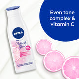 GETIT.QA- Qatar’s Best Online Shopping Website offers NIVEA BODY LOTION NATURAL GLOW ALL SKIN TYPES 250 ML at the lowest price in Qatar. Free Shipping & COD Available!
