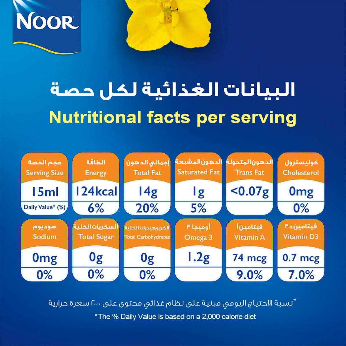GETIT.QA- Qatar’s Best Online Shopping Website offers NOOR CANOLA OIL 750 ML at the lowest price in Qatar. Free Shipping & COD Available!