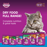 GETIT.QA- Qatar’s Best Online Shopping Website offers WHISKAS OCEAN FISH DRY FOOD FOR ADULT CATS 1+ YEARS 480 G at the lowest price in Qatar. Free Shipping & COD Available!