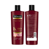 GETIT.QA- Qatar’s Best Online Shopping Website offers TRESEMME SMOOTH & STRAIGHT KERATIN SHAMPOO 400 ML + CONDITIONER 400 ML at the lowest price in Qatar. Free Shipping & COD Available!