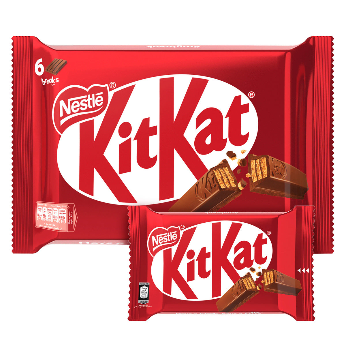GETIT.QA- Qatar’s Best Online Shopping Website offers NESTLE KITKAT 4 FINGER MILK CHOCOLATE WAFER 6 X 36.5 G at the lowest price in Qatar. Free Shipping & COD Available!