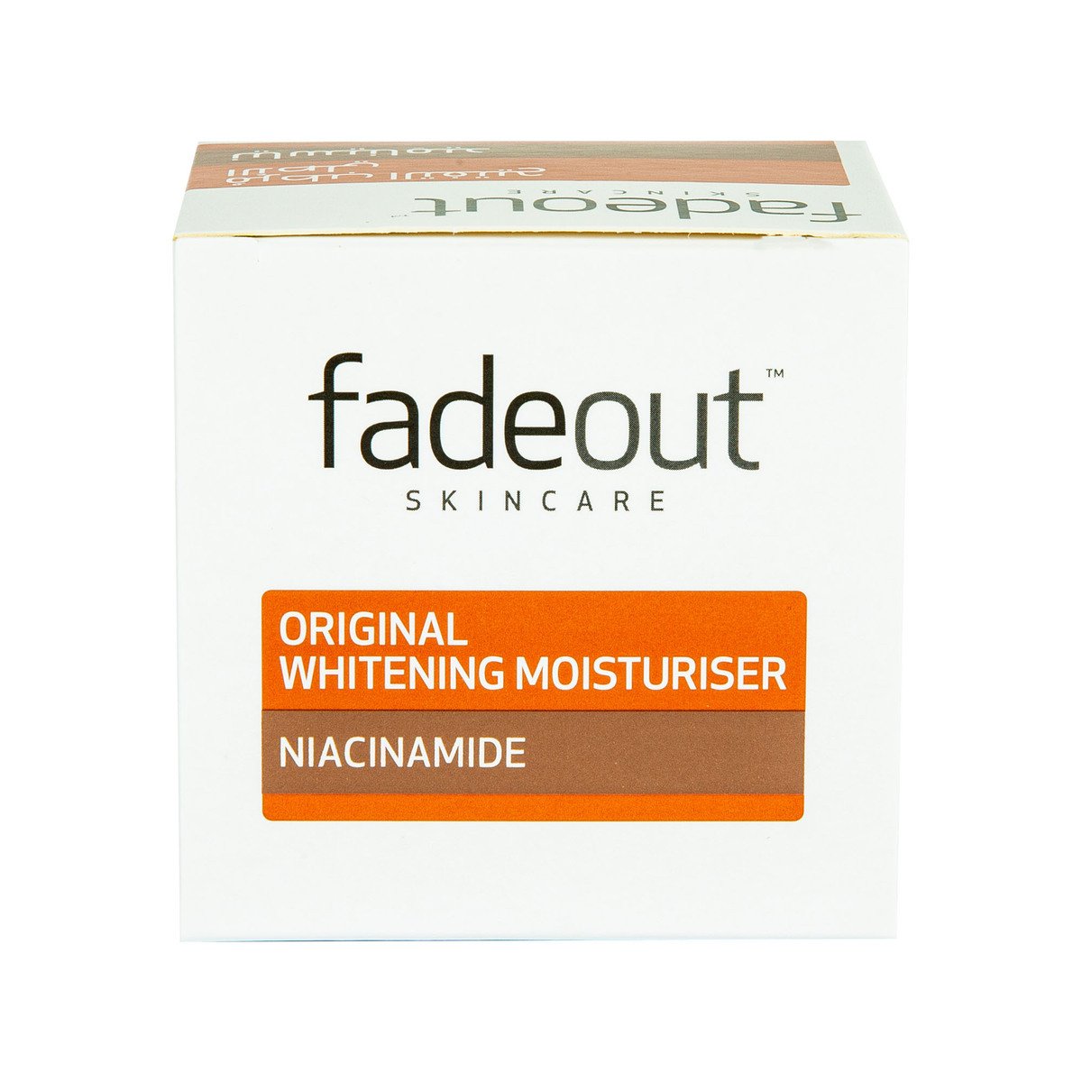 GETIT.QA- Qatar’s Best Online Shopping Website offers FADE OUT ORIGINAL WHITENING MOISTURISER SPF-- 15 50 ML at the lowest price in Qatar. Free Shipping & COD Available!