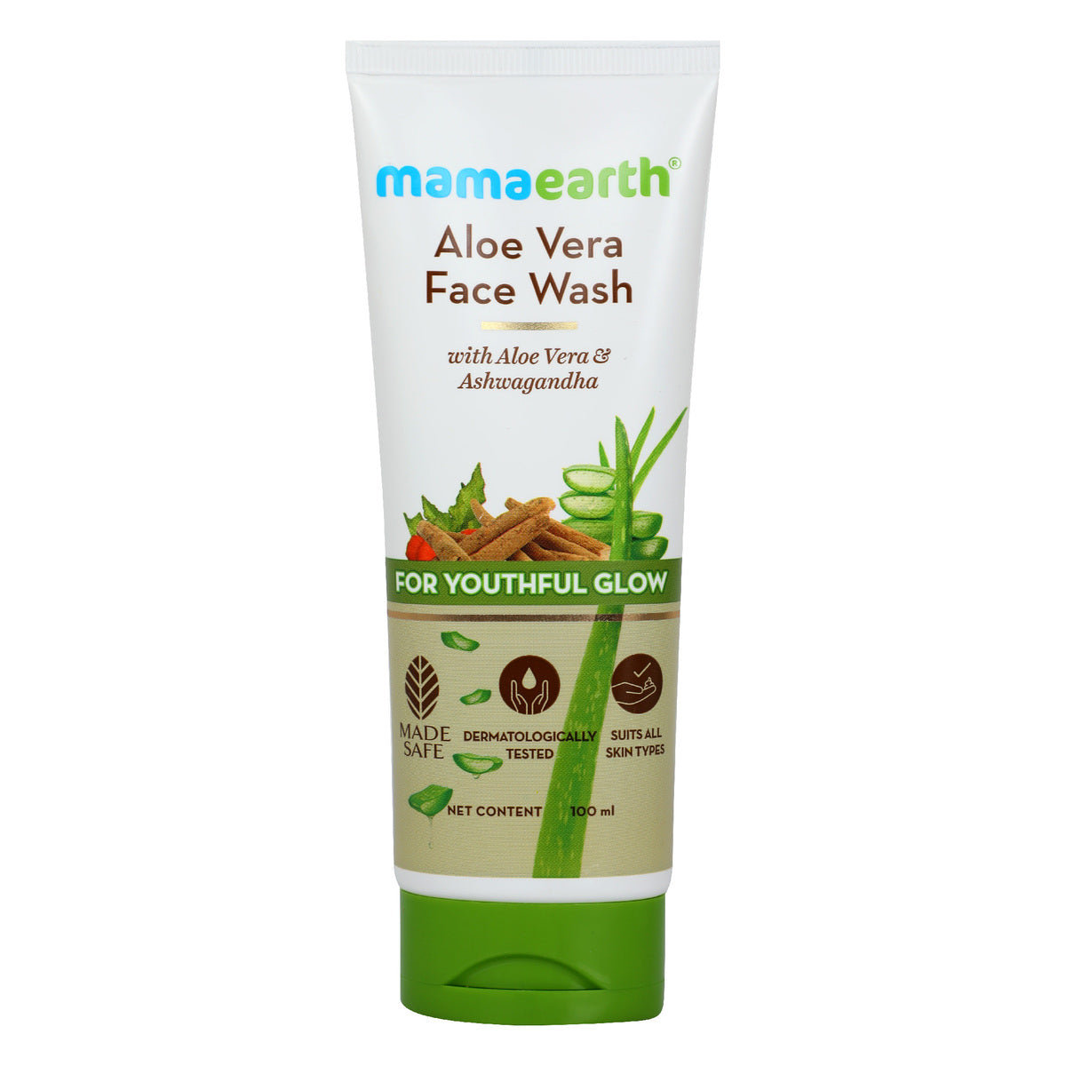 GETIT.QA- Qatar’s Best Online Shopping Website offers MAMAEARTH ALOE VERA FACE WASH 100 ML at the lowest price in Qatar. Free Shipping & COD Available!