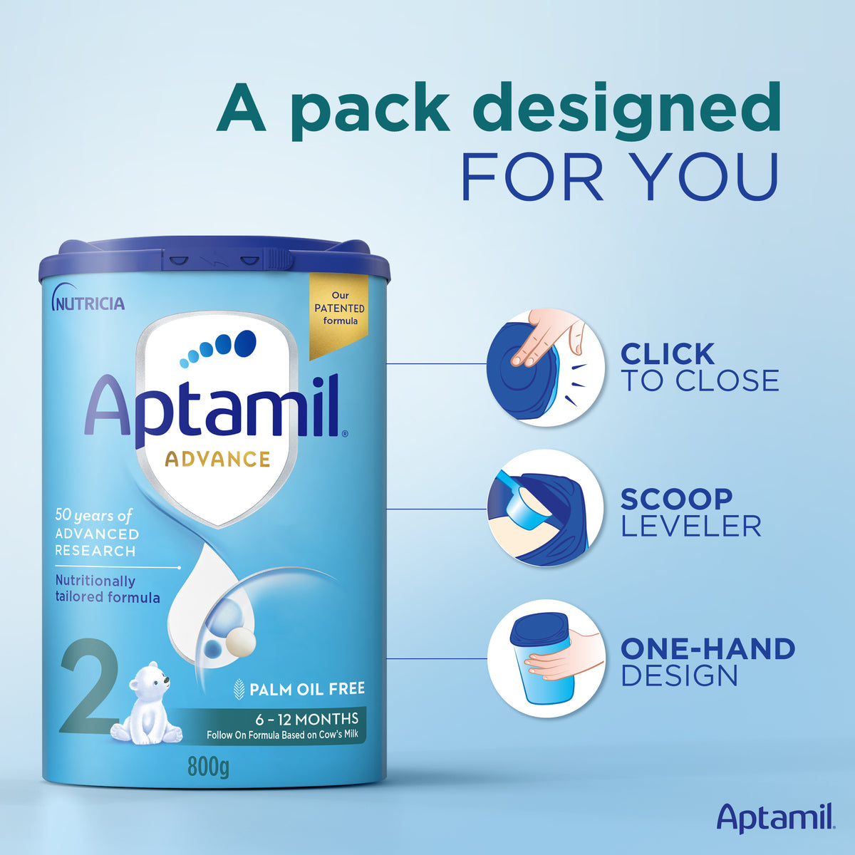 GETIT.QA- Qatar’s Best Online Shopping Website offers APTML ADV.NUTRBIOT#2 6-12M800G at the lowest price in Qatar. Free Shipping & COD Available!