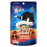 GETIT.QA- Qatar’s Best Online Shopping Website offers PURINA FELIX PLAY TUBES CHICKEN AND LIVER FLAVOUR CAT TREATS 50 G
 at the lowest price in Qatar. Free Shipping & COD Available!