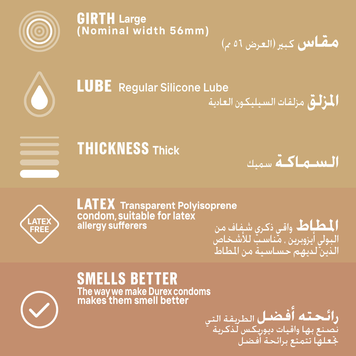 GETIT.QA- Qatar’s Best Online Shopping Website offers DUREX REAL FEEL CONDOM 6 PCS at the lowest price in Qatar. Free Shipping & COD Available!