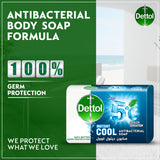 GETIT.QA- Qatar’s Best Online Shopping Website offers DETTOL INSTANT COOL ANTI-BACTERIAL BATHING SOAP BAR MENTHOL AND EUCALYPTUS FRAGRANCE 120 G at the lowest price in Qatar. Free Shipping & COD Available!