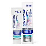 GETIT.QA- Qatar’s Best Online Shopping Website offers SENSODYNE CLINICAL WHITE ENAMEL STRENGTHENING TOOTHPASTE 75 ML at the lowest price in Qatar. Free Shipping & COD Available!