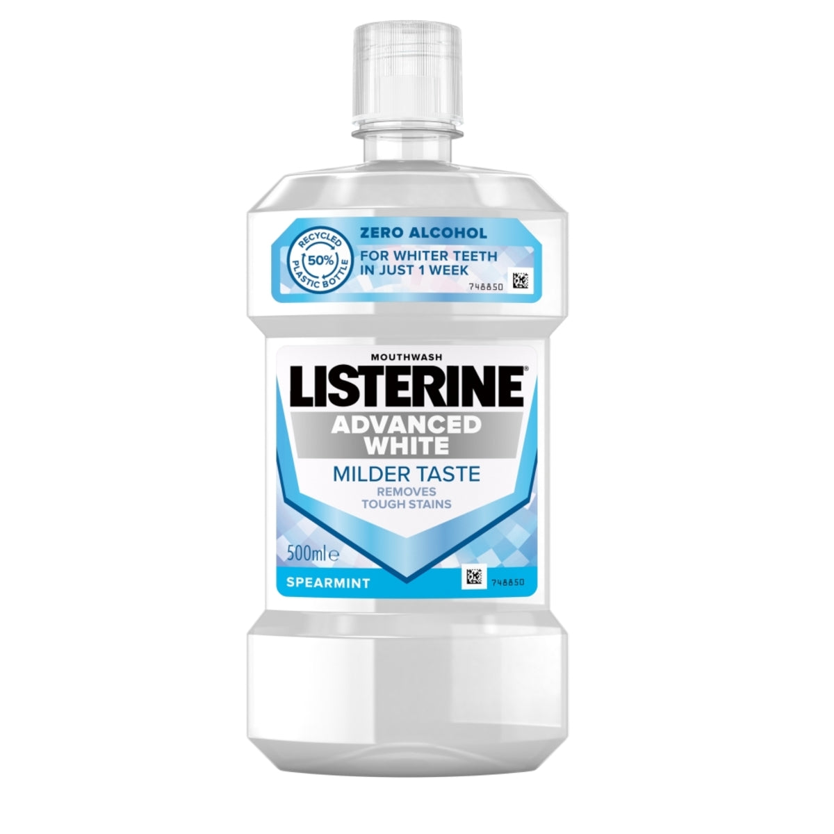 GETIT.QA- Qatar’s Best Online Shopping Website offers LISTERINE ADVANCED WHITE ZERO ALCOHOL SPEARMINT MOUTHWASH 500 ML at the lowest price in Qatar. Free Shipping & COD Available!