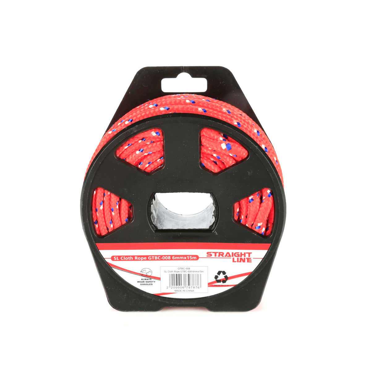 GETIT.QA- Qatar’s Best Online Shopping Website offers STRAIGHT LINE CLOTH ROPE-- 6 MM X 15 M-- GTBC-008 at the lowest price in Qatar. Free Shipping & COD Available!