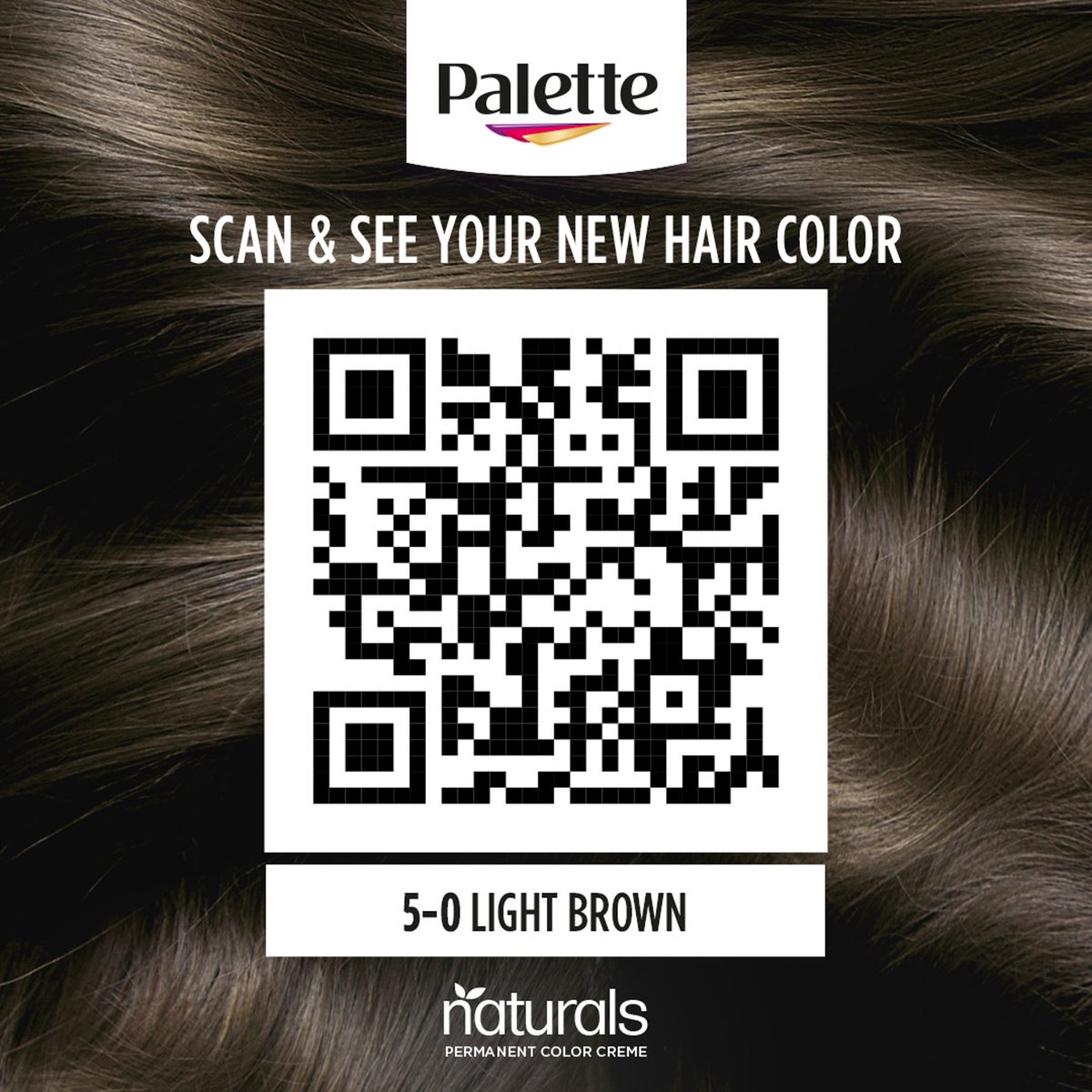 GETIT.QA- Qatar’s Best Online Shopping Website offers PALETTE PERMANENT NATURALS COLOR CREME 5-0 LIGHT BROWN 1 PKT at the lowest price in Qatar. Free Shipping & COD Available!